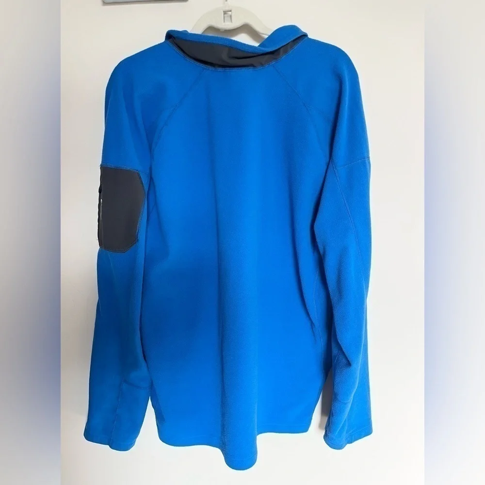 Men’s North Face Fleece 1/4 Zip Blue XXL
